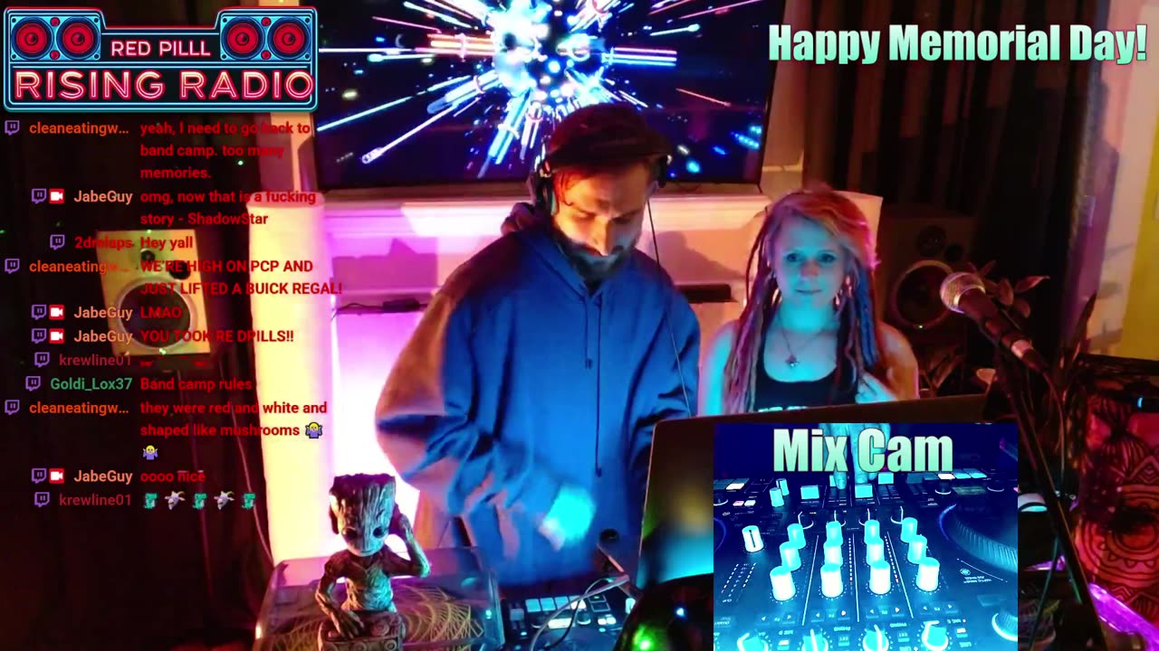Red Pill Rising Radio - Happy Memorial Day! ShadowStar, Magical Mitzi, GoldiLox, D-Jabe 5/24/25