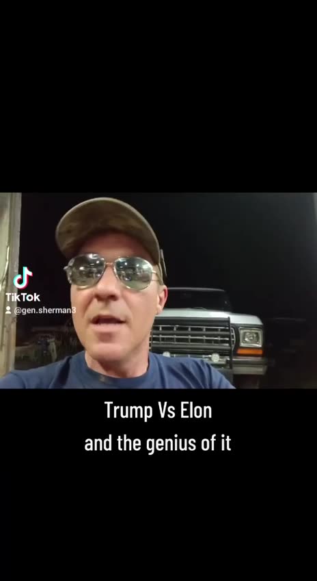 TRUMP VS ELON AND THE GENIUS OF IT