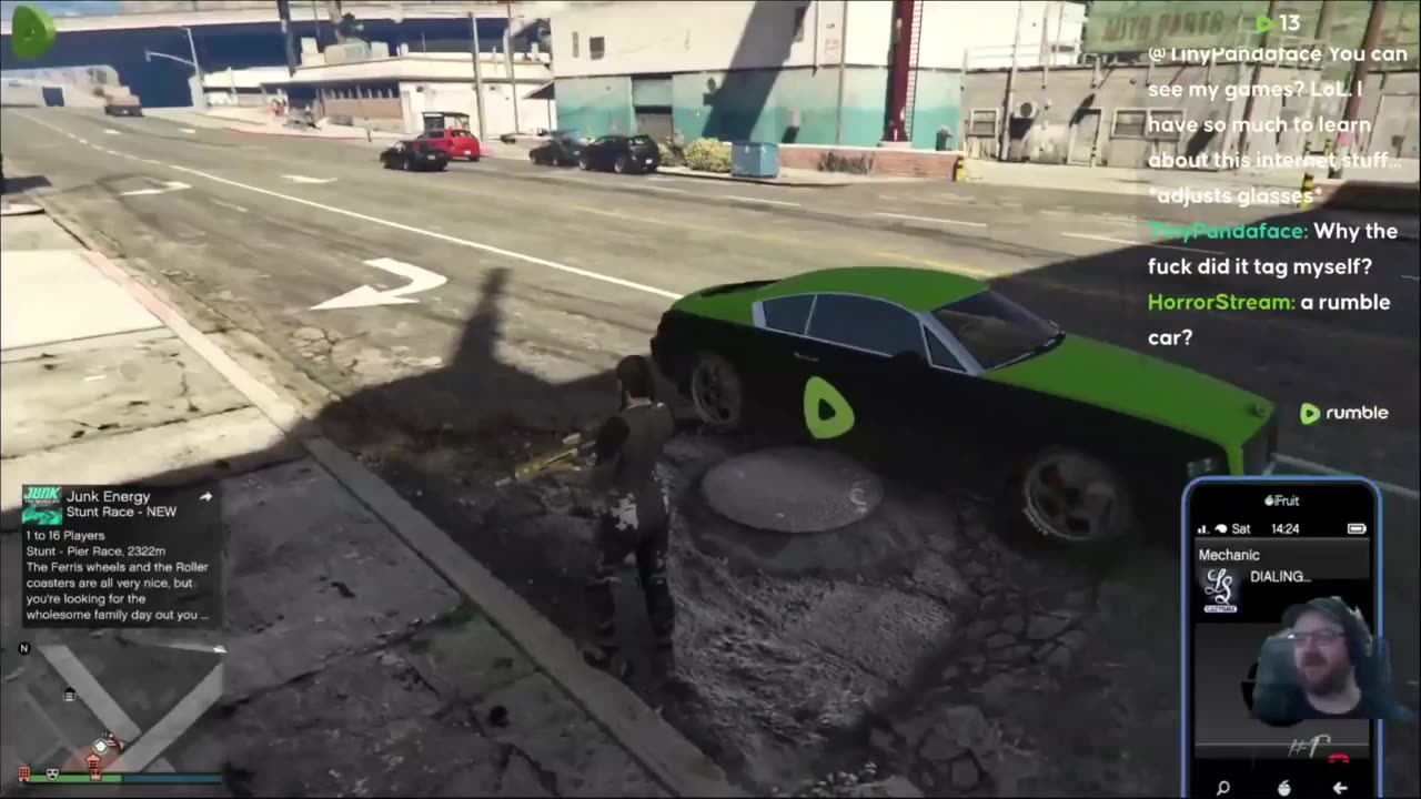 Gaming Chad's Rumble Car