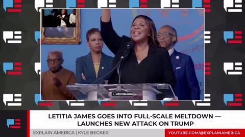 Letitia James Goes Into Full-Scale Meltdown — Launches New Attack on Trump.