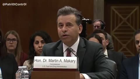 Listen to FDA Commissioner Marty Makary explain that kids in our country are