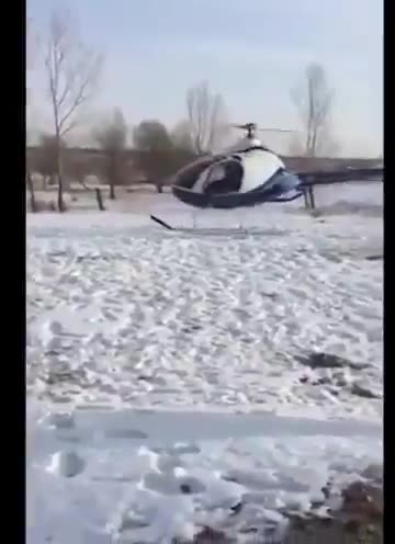 Man flies helicopter while drunk and crashes