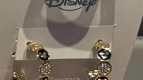 Disney Parks Mickey Mouse Icon Hoop Earrings #shorts