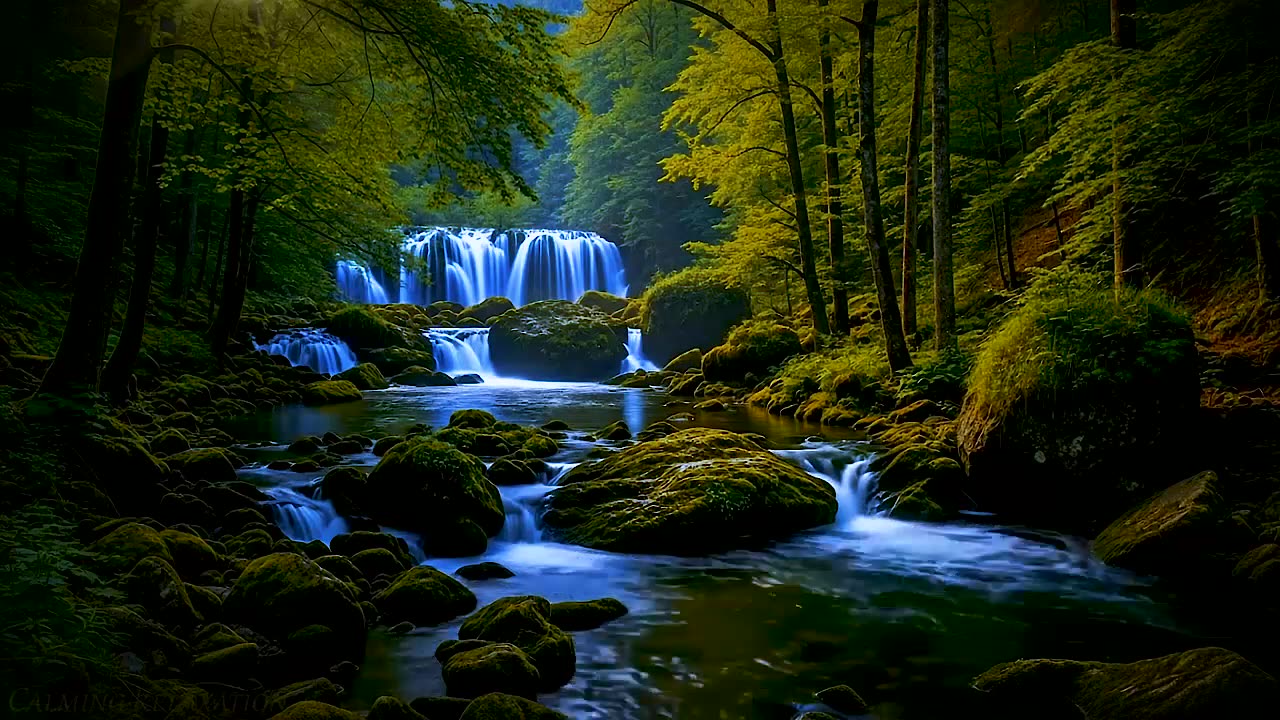 Nature Sounds - Forest River - Birds Chirping | Relaxing Atmosphere for Sleep and Relaxation