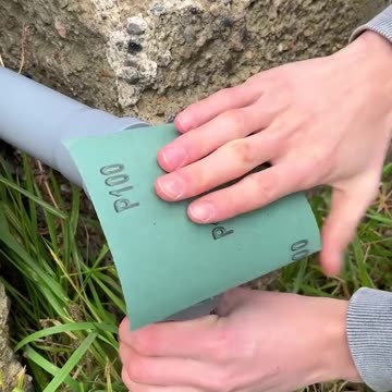 A quick and easy fix for leaking pipes 😉