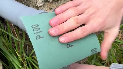 A quick and easy fix for leaking pipes 😉