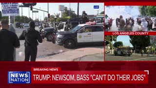 President Trump to send 2,000 national guard troops to LA amid violent ICE riots