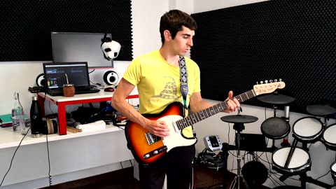 Dirty Rock Jam - IMPROVISANDO #9 | Eloy's Guitar Gym