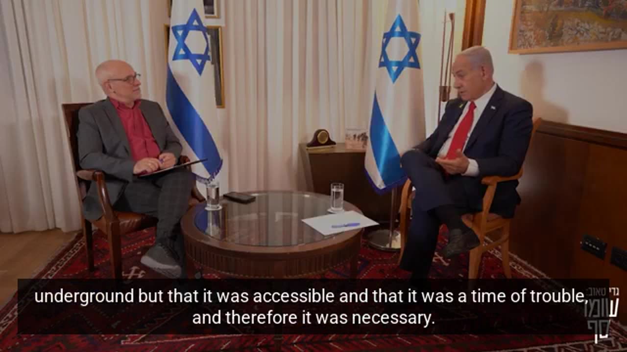 Benjamin Netanyahu talks war