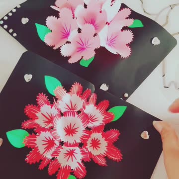 Beautiful flower Arts and craft 😍❤️