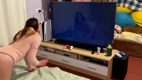 Sexy teen Turn on my PS5