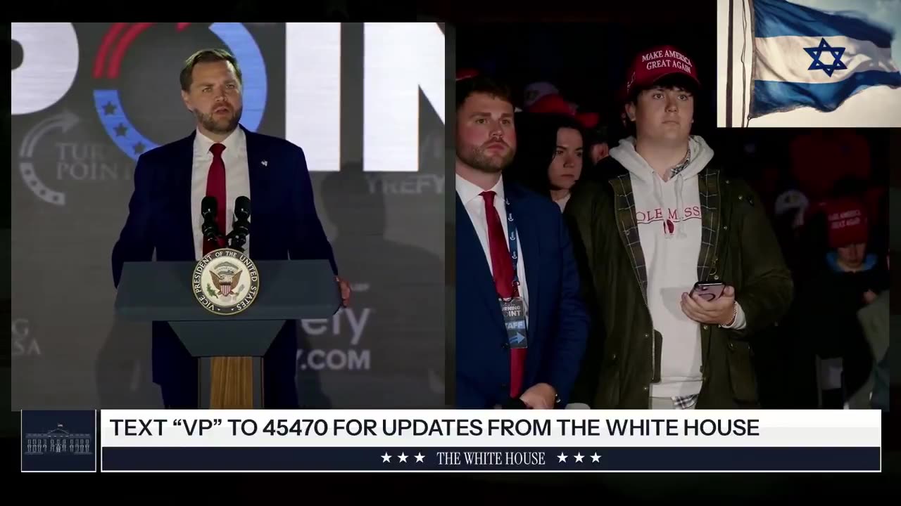 A student leaves JD Vance surprised after asking why the U.S. continues to fund Israel