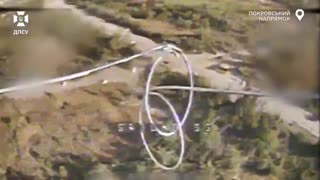 🐦‍🔥Fenix ​​border guards destroyed the Russian "Hurricane" in the Pokrov direction