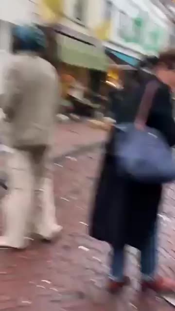 At least ten people were injured after an explosion and large fire erupted in Utrecht, Netherlands.