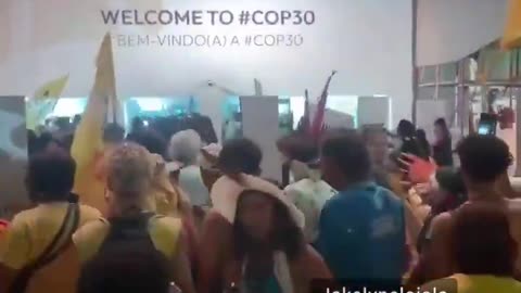 Thousands of Brazilian Protestors (some armed) - Storm COP 30 Climate Change Conference