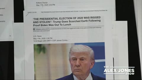 INFOWARS LIVE - 5/18/25: The Alex Jones Show / Sunday Night Live with Chase Geiser
