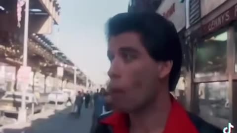 John Travolta - Red Shoes and Pizza