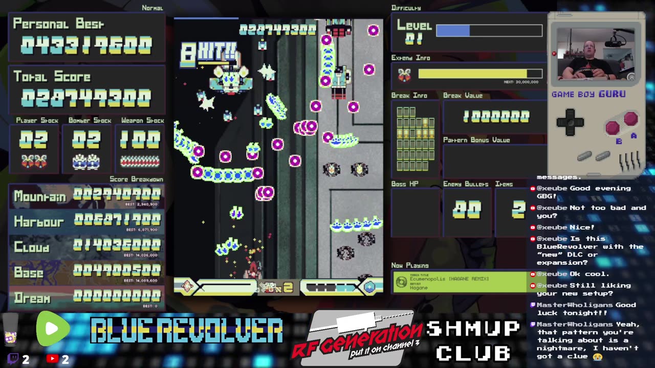 GameBoyGuru streams - Blue Revolver!