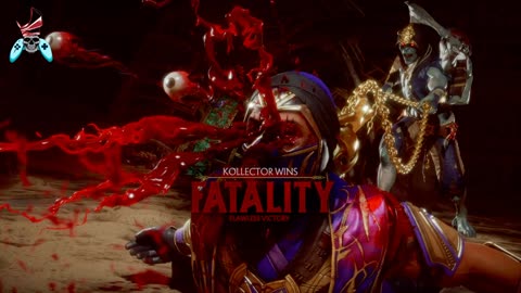 Mortal Kombat 11 Kollector fatality head lantern