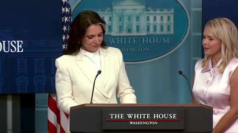 DNI Gabbard Remarks at White House Press Briefing with Karoline Leavitt _ July 23, 2025