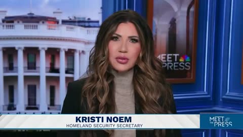 DHS Sec. Noem says US will Deport People with Pending Asylum Claims