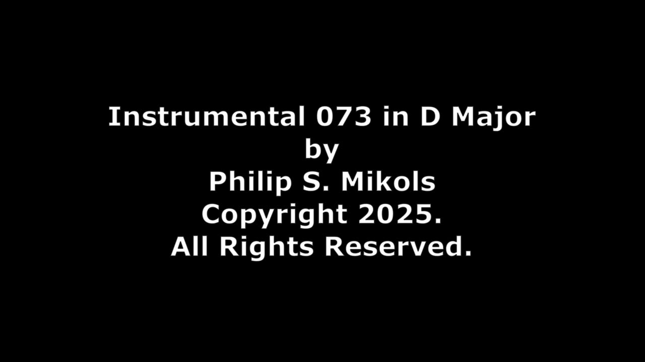 Instrumental 073 in D Major