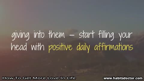 How To Get More Love In Life