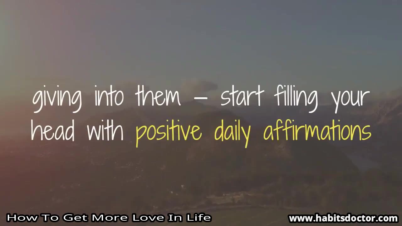 How To Get More Love In Life