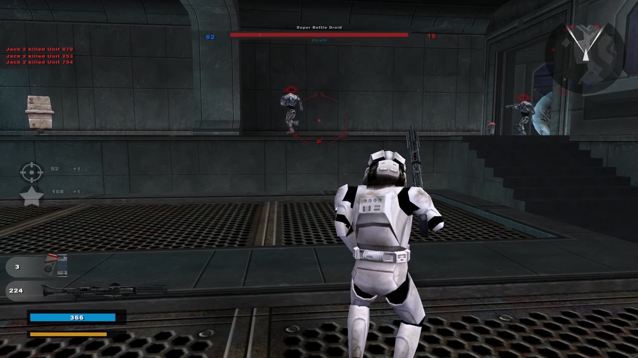 Star Wars Battlefront II 2005: Instant Action Conquest Polis Massa Republic Gameplay
