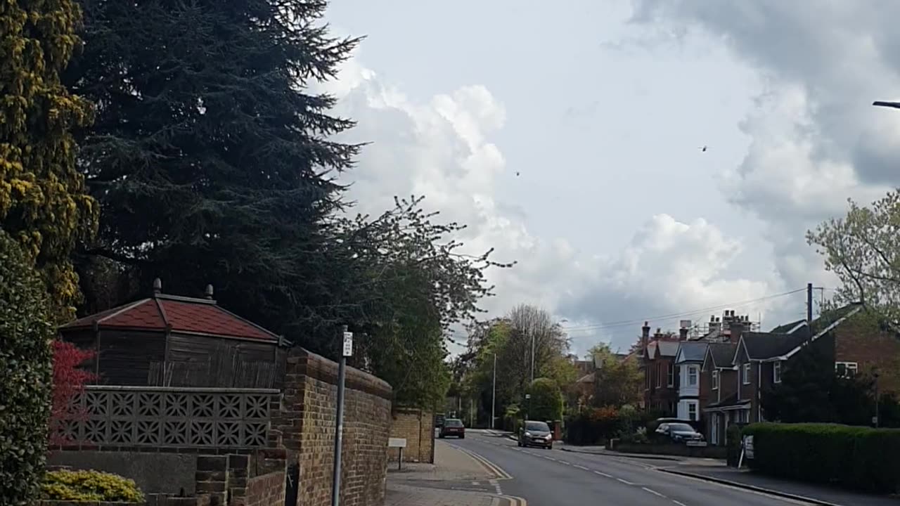 5 Military Choppers heading down.u.m.b.