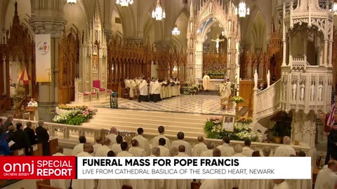 Live Archdiocese of Newark Mass for the Repose of the Soul of Pope Francis