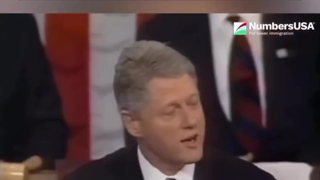 CLINTON Illegal Alien Speech, 1996.