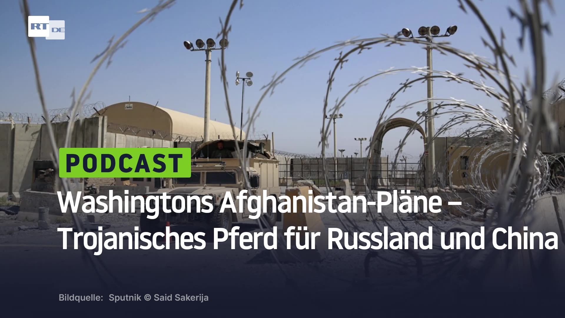 Washingtons Afghanistan-Pläne – Trojanisches Pferd für Russland und China