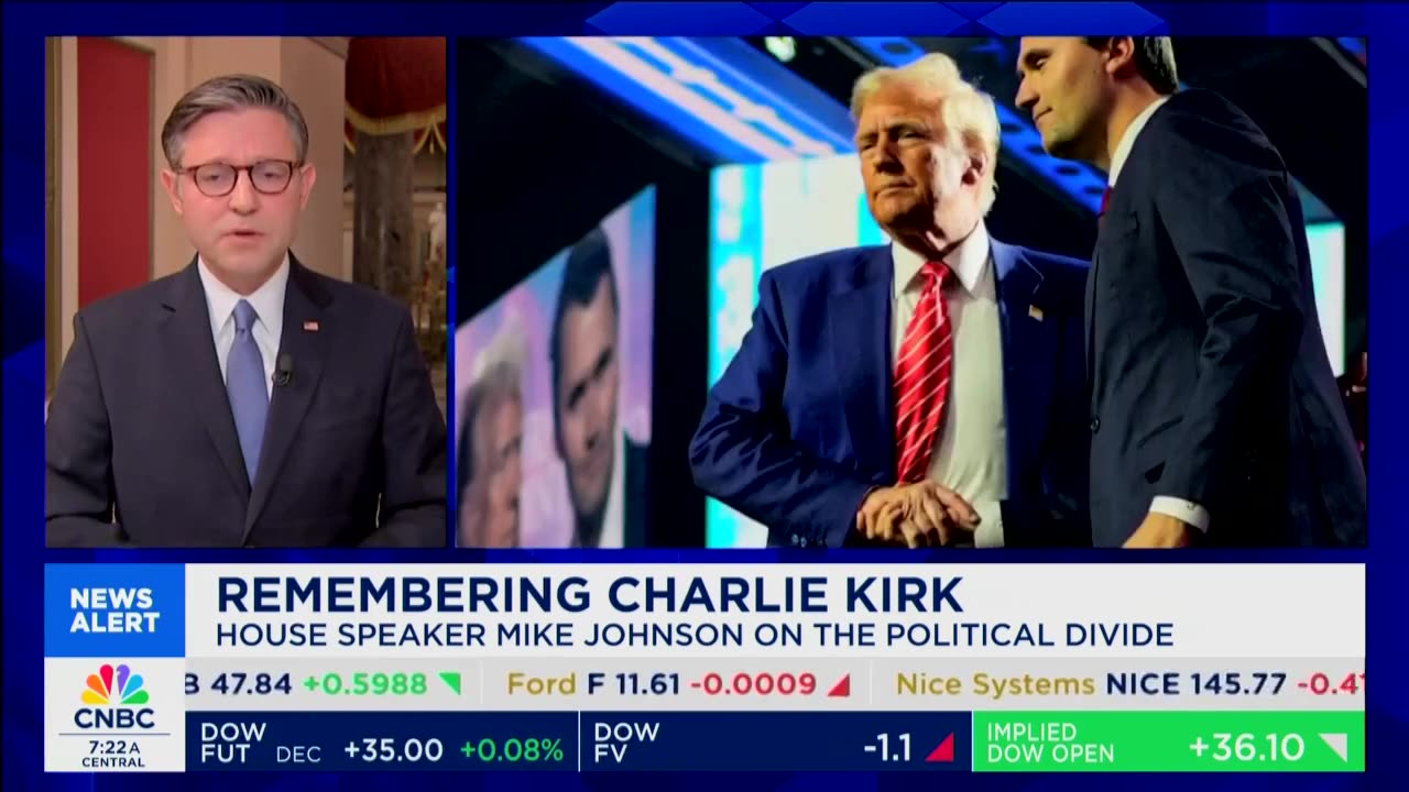 Speaker Johnson Joins Squawk Box on CNBC