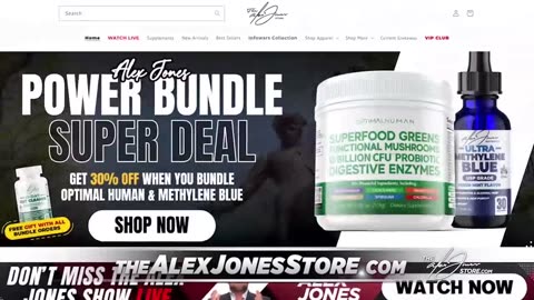 ALEX JONES - INFOWARS LIVE - ALEXJONES.NETWORK - THERE'S A WAR ON FOR YOUR MIND! ➡ THE ALEX JONES SHOW • WAR ROOM WITH OWEN SHROYER • THE AMERICAN JOURNAL WITH HARRISON SMITH • SUNDAY NIGHT LIVE WITH CHASE GEISER