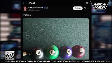 ALEX JONES - INFOWARS LIVE - ALEXJONES.NETWORK - THERE'S A WAR ON FOR YOUR MIND! ➡ THE ALEX JONES SHOW • WAR ROOM WITH OWEN SHROYER • THE AMERICAN JOURNAL WITH HARRISON SMITH • SUNDAY NIGHT LIVE WITH CHASE GEISER