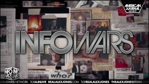 ALEX JONES - INFOWARS LIVE - ALEXJONES.NETWORK - THERE'S A WAR ON FOR YOUR MIND! ➡ THE ALEX JONES SHOW • WAR ROOM WITH OWEN SHROYER • THE AMERICAN JOURNAL WITH HARRISON SMITH • SUNDAY NIGHT LIVE WITH CHASE GEISER