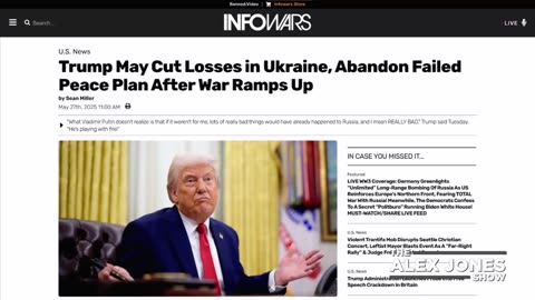 ALEX JONES - INFOWARS LIVE - ALEXJONES.NETWORK - THERE'S A WAR ON FOR YOUR MIND! ➡ THE ALEX JONES SHOW • WAR ROOM WITH OWEN SHROYER • THE AMERICAN JOURNAL WITH HARRISON SMITH • SUNDAY NIGHT LIVE WITH CHASE GEISER