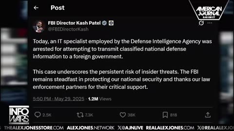 ALEX JONES - INFOWARS LIVE - ALEXJONES.NETWORK - THERE'S A WAR ON FOR YOUR MIND! ➡ THE ALEX JONES SHOW • WAR ROOM WITH OWEN SHROYER • THE AMERICAN JOURNAL WITH HARRISON SMITH • SUNDAY NIGHT LIVE WITH CHASE GEISER