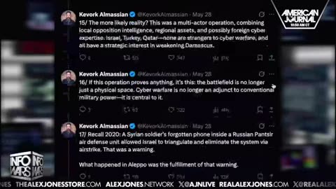 ALEX JONES - INFOWARS LIVE - ALEXJONES.NETWORK - THERE'S A WAR ON FOR YOUR MIND! ➡ THE ALEX JONES SHOW • WAR ROOM WITH OWEN SHROYER • THE AMERICAN JOURNAL WITH HARRISON SMITH • SUNDAY NIGHT LIVE WITH CHASE GEISER