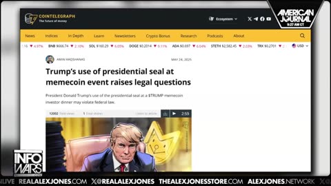 ALEX JONES - INFOWARS LIVE - ALEXJONES.NETWORK - THERE'S A WAR ON FOR YOUR MIND! ➡ THE ALEX JONES SHOW • WAR ROOM WITH OWEN SHROYER • THE AMERICAN JOURNAL WITH HARRISON SMITH • SUNDAY NIGHT LIVE WITH CHASE GEISER
