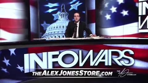 ALEX JONES - INFOWARS LIVE - ALEXJONES.NETWORK - THERE'S A WAR ON FOR YOUR MIND! ➡ THE ALEX JONES SHOW • WAR ROOM WITH OWEN SHROYER • THE AMERICAN JOURNAL WITH HARRISON SMITH • SUNDAY NIGHT LIVE WITH CHASE GEISER