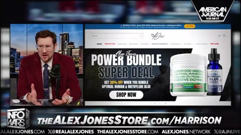 ALEX JONES - INFOWARS LIVE - ALEXJONES.NETWORK - THERE'S A WAR ON FOR YOUR MIND! ➡ THE ALEX JONES SHOW • WAR ROOM WITH OWEN SHROYER • THE AMERICAN JOURNAL WITH HARRISON SMITH • SUNDAY NIGHT LIVE WITH CHASE GEISER