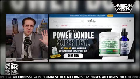 ALEX JONES - INFOWARS LIVE - ALEXJONES.NETWORK - THERE'S A WAR ON FOR YOUR MIND! ➡ THE ALEX JONES SHOW • WAR ROOM WITH OWEN SHROYER • THE AMERICAN JOURNAL WITH HARRISON SMITH • SUNDAY NIGHT LIVE WITH CHASE GEISER