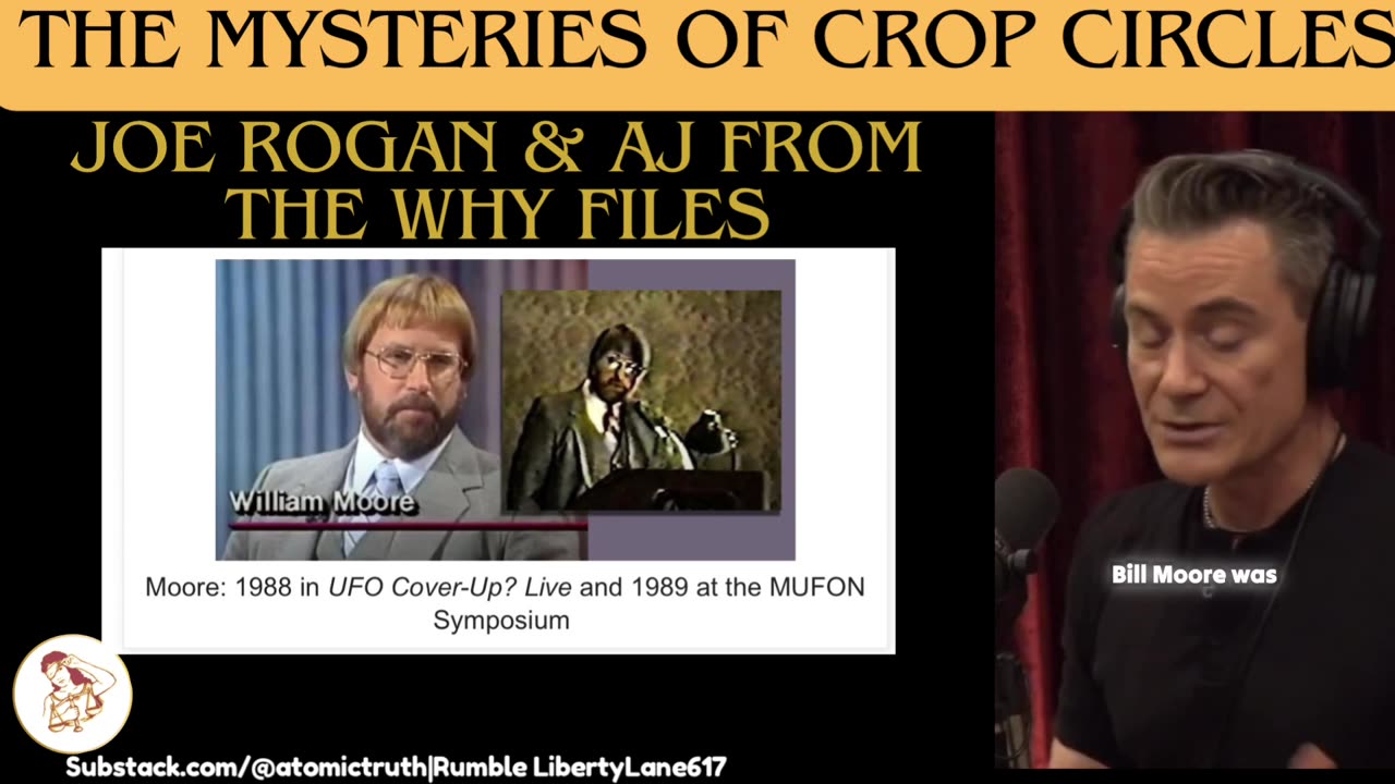 🛸The Mysteries of Crop Circles - AJ & Joe Rogan Talk UFO’s, Crop Circles & more