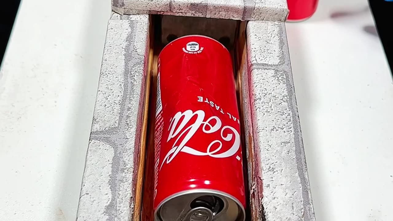 Sprite vs Coke Ultimate Can Crushing Challenge!