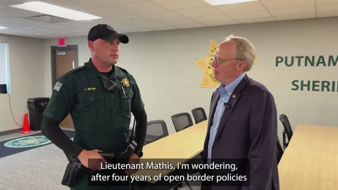 Rep. Rose Speaks to Putnam Co. Lieutenant About Impact of Open Border Policies on Local Crime