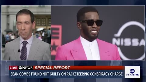 Sean "Diddy" Combs guilty on 2 of 5 counts, acquitted of racketeering conspiracy