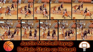 Prototype 253: Justin Mitchell layup vs Hobart