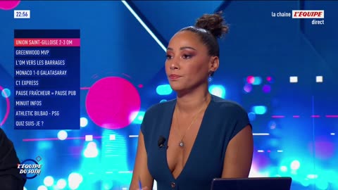 Virginie Sainsily sur l'Equipe TV